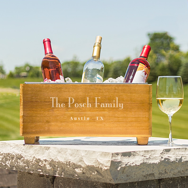 Housewarming wine gift