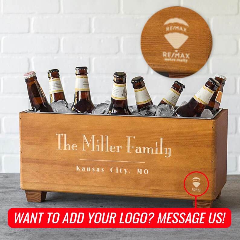 We'll engrave your realtor or agency logo on our custom closing gifts.