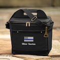 Thin Blue Line Flag Cooler with Personalized Name, Custom Police Gift