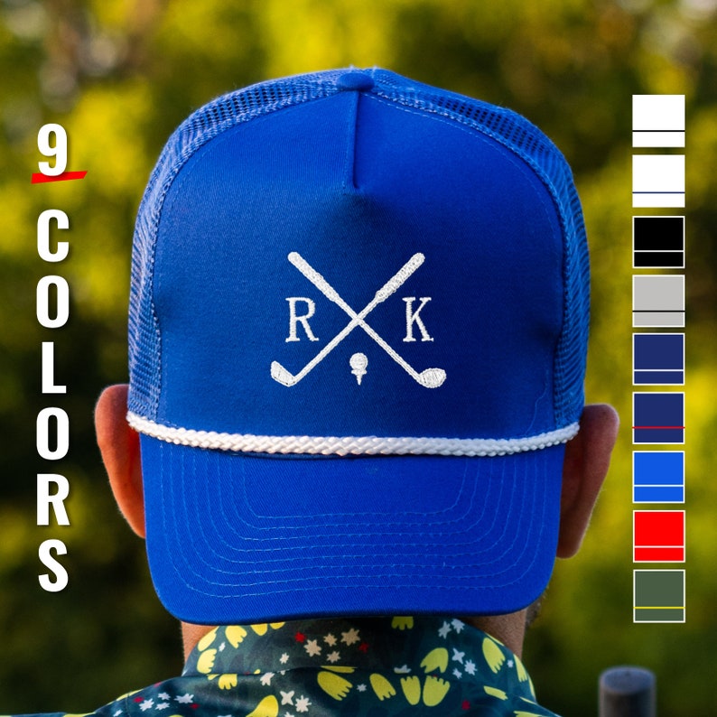 Gorras de golf personalizadas, gorra de golf para hombre, la mejor gorra de golf, regalo de golf personalizado, gorra de golf estilo camionero, gorra de golf con cuerda, gorra de golf para hombres imagen 4