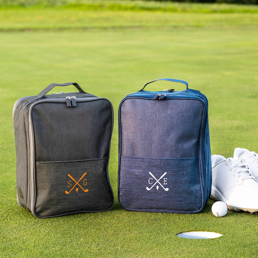 Golf Shoe Bag Groomsmen Gift, Personalized Gift for Men, Groomsman Golf