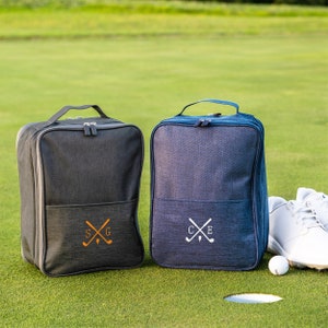 Golf Shoe Bag Groomsmen Gift, Personalized Gift for Men, Groomsman Golf Gift, Custom Gift for Golfer, Best Man Gift, Groomsmen Proposal Gift