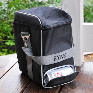 Can Dispensing Groomsmen Cooler, Personalized Groomsmen Gifts, Unique Custom Cooler, Black Cooler, Birthday Gift Man, Mens Gift, Guy Gift