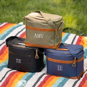 Personalized Soft Cooler, Custom Beer Coolers, Insulated Cooler Bag, Gift for Beer Drinker, Lunch and Picnic Cooler, Christmas Gift for Him