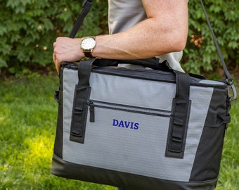 XL Personalized Cooler, Gift for Groomsmen, 45 Can Party Cooler Bag