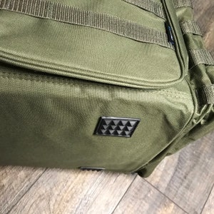 Men's XL Duffle Bag, Personalized Groomsmen Gift Weekender Bag, Bug Out Bag, Custom Duffel Bag for Groomsmen, Husband, Dad, Traveler image 6