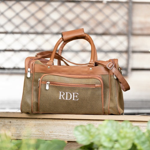 Groomsmen Gift Leather Duffle Bag Groomsman Gifts Etsy