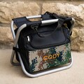 Camo Cooler Chair, Fishing and Outdoors Gift for Men, Personalized with Name or Initials