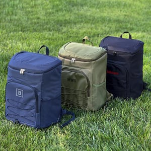 Picnic Cooler with Custom Name, Backpack Cooler, Personalized Gift for Men, Hiking Cooler, Men&#39;s Backpacks, Camping Cooler, Fishing Coolers