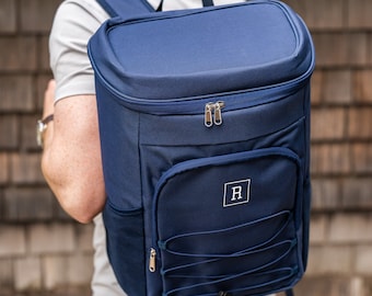 Picnic Cooler With Custom Name, Backpack Cooler, Personalized Gift