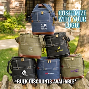 Corporate Gifts, Custom Company Logo Cooler, Christmas Gift for Employees, Personalized Bulk Gifts, Company Logo Promotional Gifts and Swag