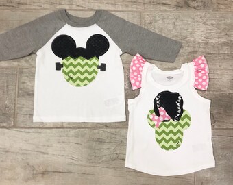 MICKEY or MINNIE MOUSE  Halloween Boy or Girl Shirt