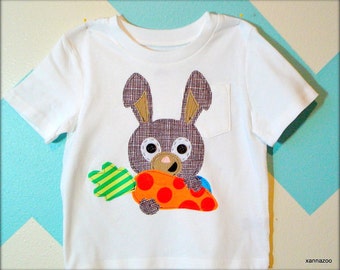 Boy Easter Bunny Rabbit Shirt
