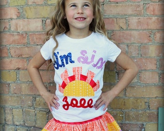 My Sunshine Birthday Name Age Outfit