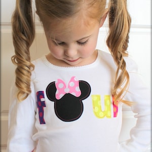 MINNIE MOUSE Age Shirt