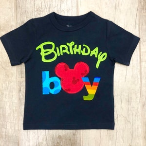 MICKEY MOUSE Birthday Boy Shirt