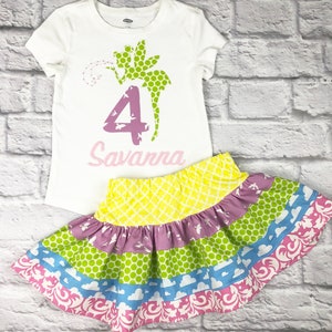 Tinker Bell Birthday Age with Name Outfit