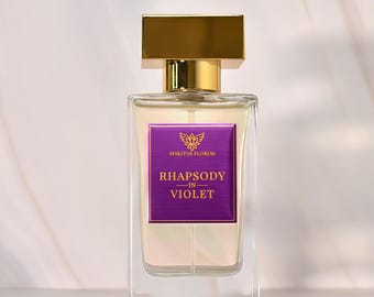 Violet, Orris & Oud Perfume – Rhapsody in Violet - Niche Handmade UK