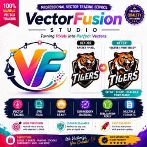 Professionele logo vector tracing en hertekening service