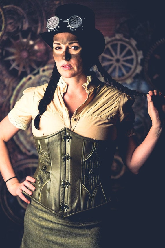 steampunk corset outfit