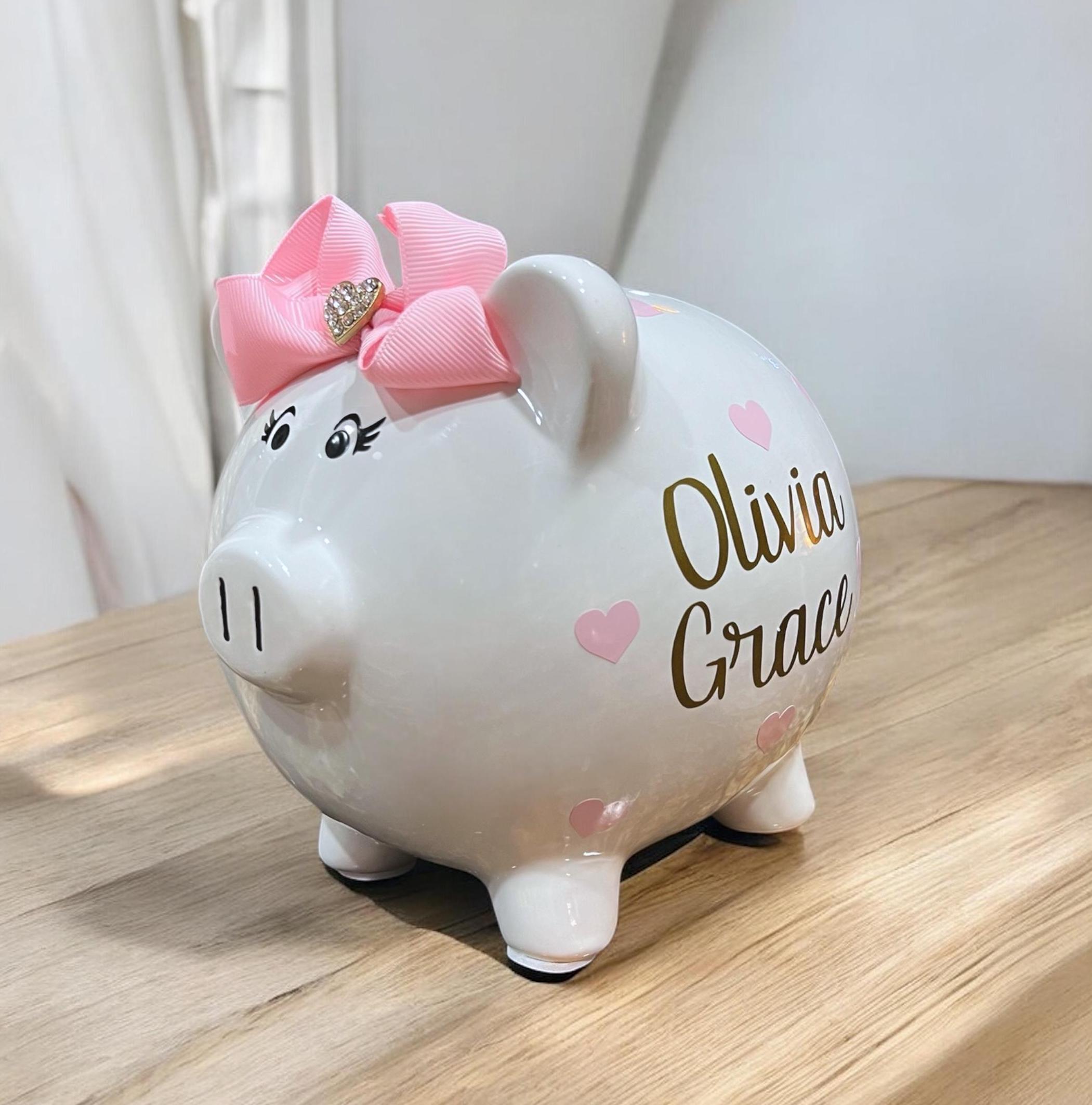 Money Saver Cute Piggy Banks For Girls Piggy Bank Cash Coin