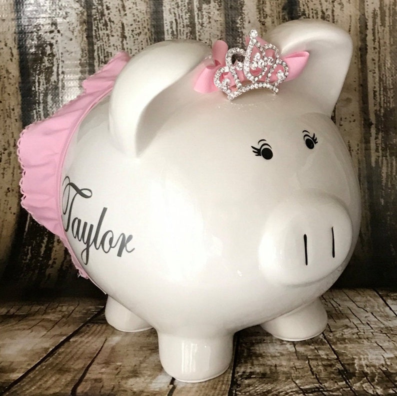 Grande Fille Rose Personnalisee De Tirelire Tirelire Avec La Etsy Grande Fille Rose Personnalisee De Tirelire Tirelire Avec La Etsy