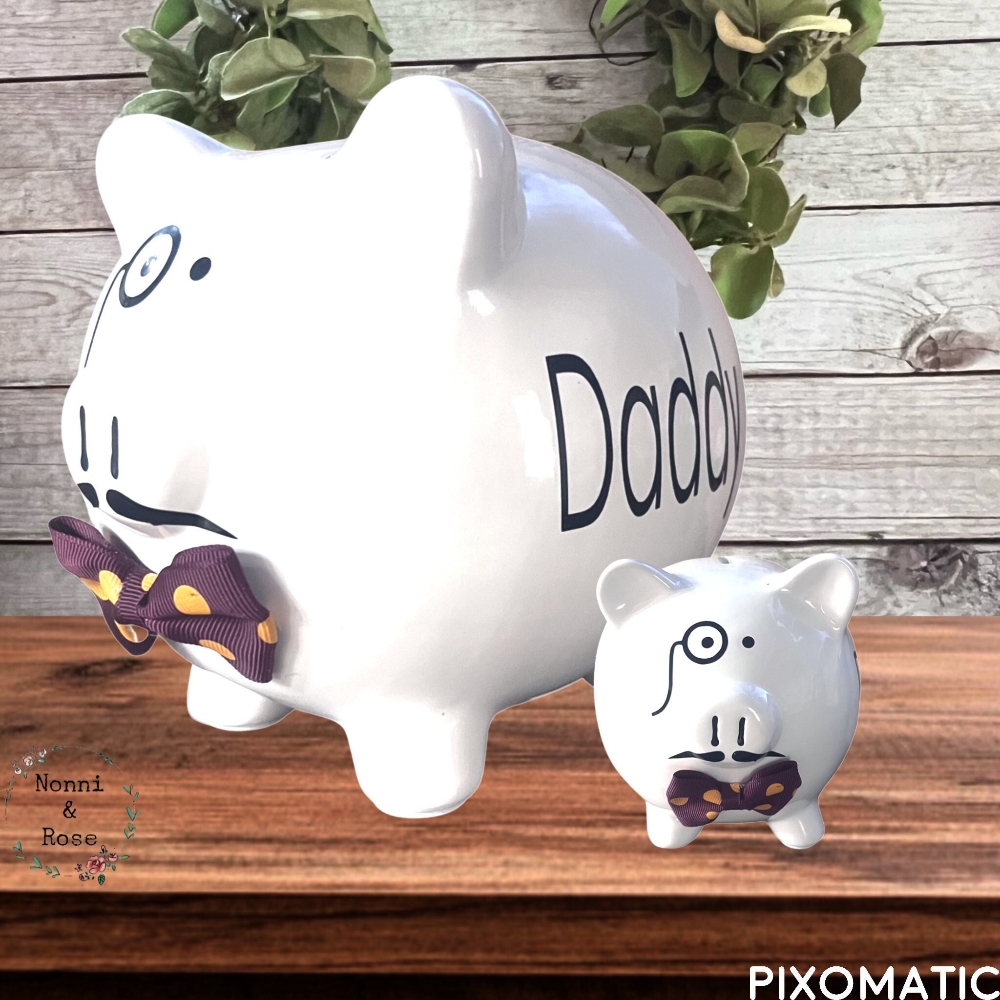 Alcancía personalizada, alcancía con bigote y monóculo, pajarita de  lunares, alcancía, alcancía para niños, alcancías para niños, fiesta  temática de bigote - Etsy México, image size:2048x2048