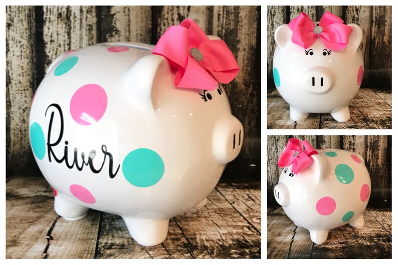 baby's first piggy bank
