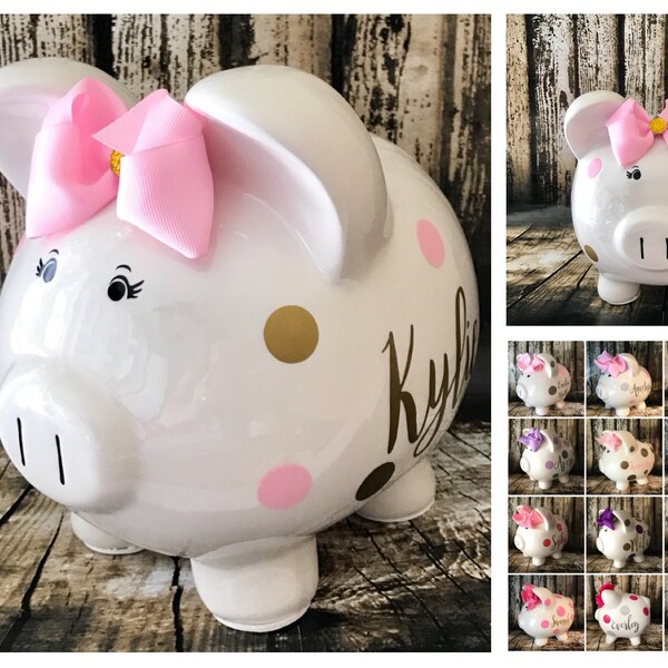 Extra Large Ceramic Piggy Bank Etsy