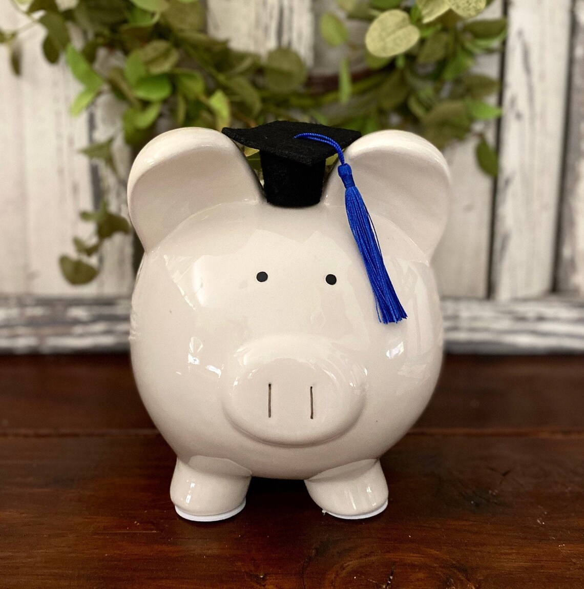 Large College fund piggy bankpiggy bank College Etsy