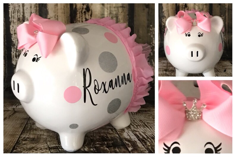 cute piggy banks for girls
