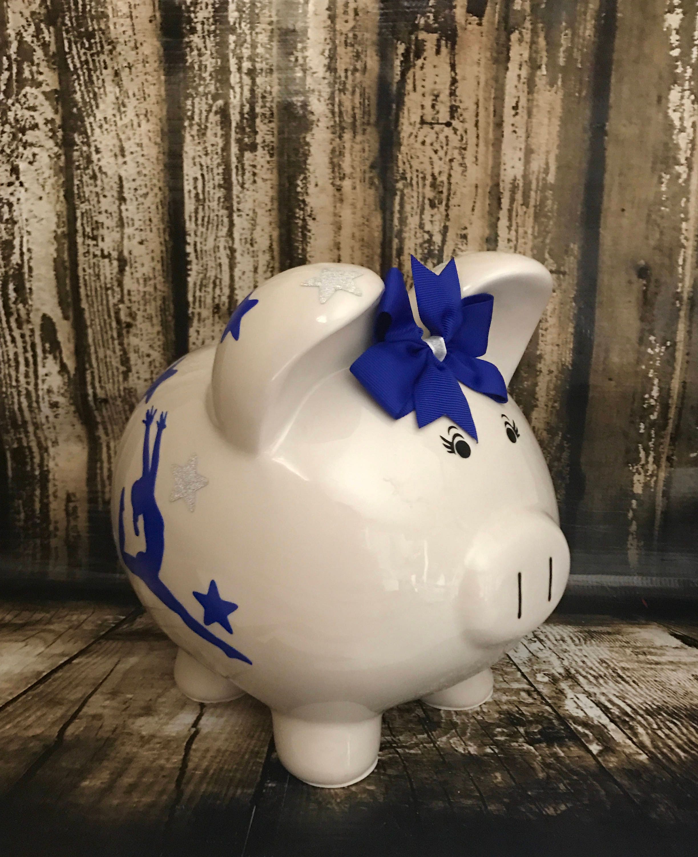 girly piggy bank