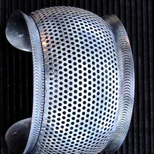 Silver Bohemian Wide Cuff Bracelet