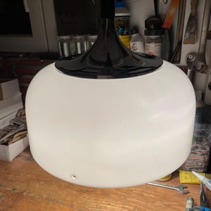 Meblo ceiling lamp by Harvey Guzzini, Meblo Yugoslavia