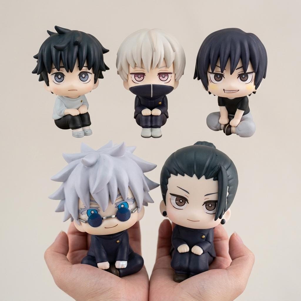 アニメキャラクターフィギュアセット 20体 Jujutsu kaisen figurine - Etsy 日本