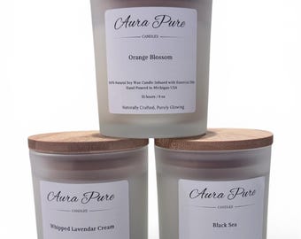 Aura Pure Artisan Soy Wax Candles