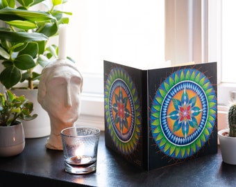 Mandala Art Sketchbook: Hardcover Journal for Drawing & Watercolor