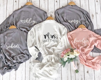 bridesmaid robe set