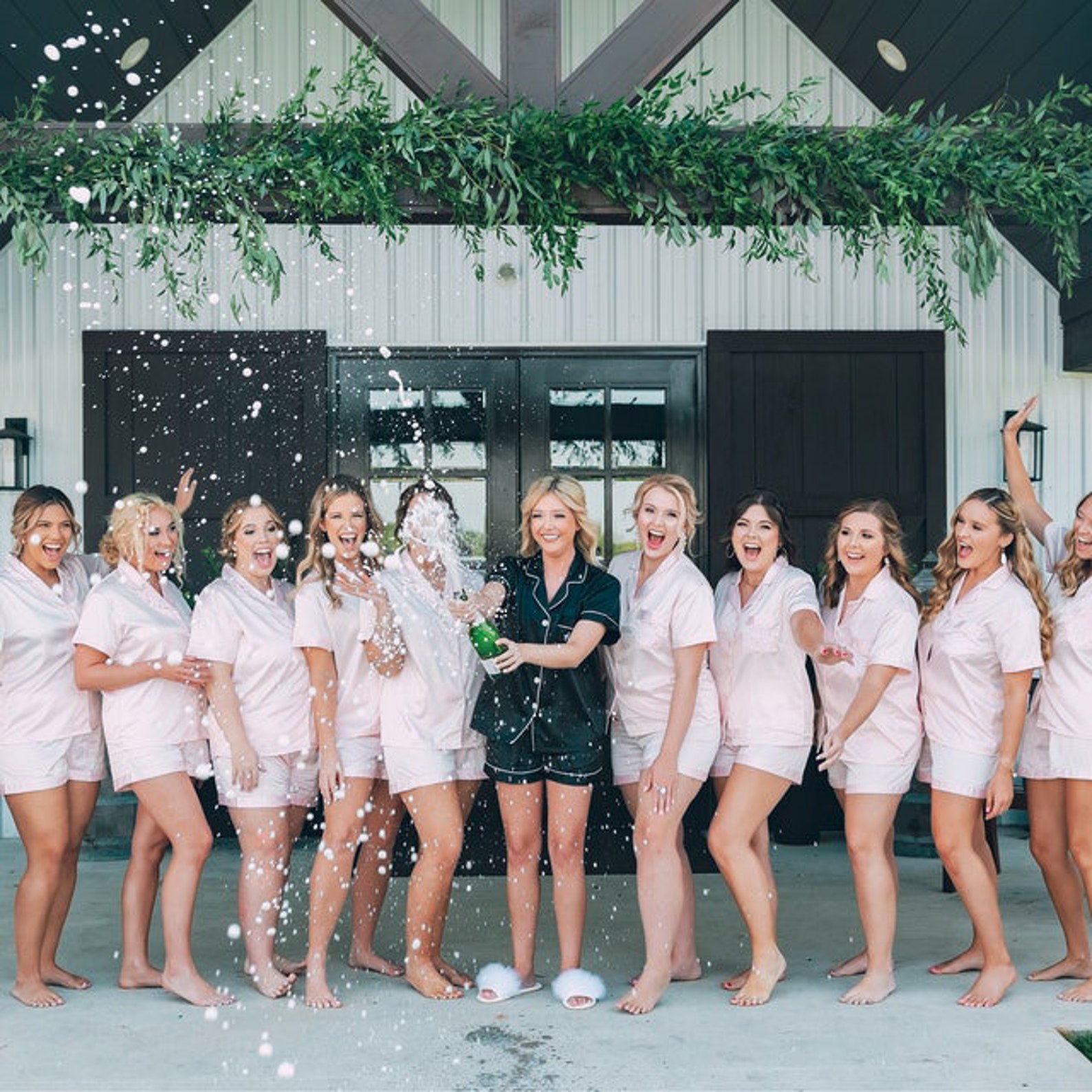 Bridesmaid Pajamas Bridesmaid Pjs Bridesmaid Gifts Satin Etsy