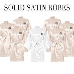 Ivory Bridesmaid Robes | Bridal Party Proposal | Best Bridesmaid Gifts