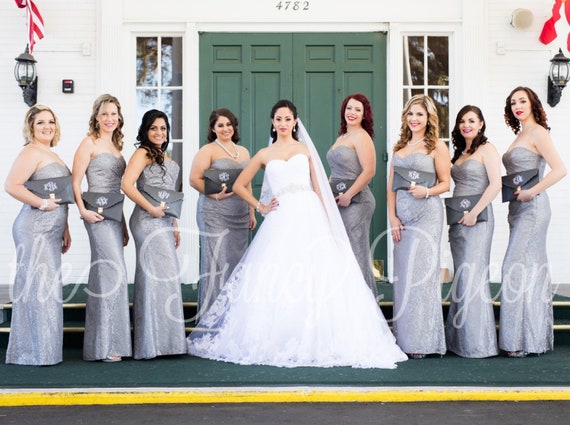 bridal party clutches