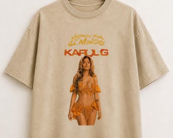 Karol G Viajando Por El Mundo Oversized Inspired Shirt