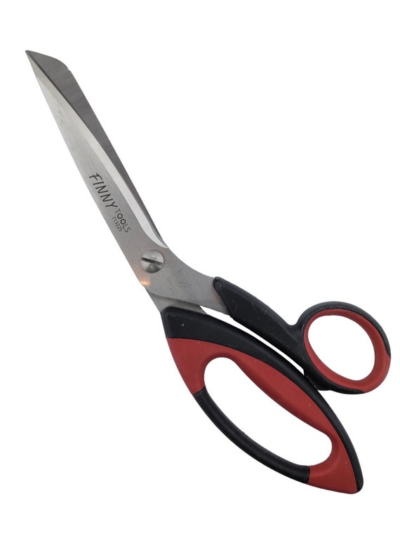 Kretzer Finny Tools 713225 10.0/ 25cm - Heavy Duty, Carpet / Cardboard /  Drapery / Foil / Tailor's / Upholstery Scissors ~ Shears