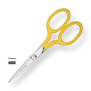 KRETZER SPIRALE TecX2 140315 (10915) (35915) Aramid / Composite / Kevlar Scissors 6.0&quot; / 15 cm, Curved Blades
