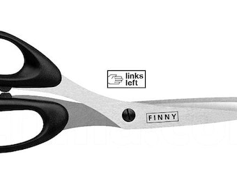 Kretzer Finny Classic 762020-l 8.0"/ 20cm - Sewing / Universal Scissors, Left-handed