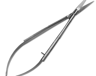 Kretzer ECO 91211 4.5"/ 11cm - Fly-Fishing / Tweezer - Action Precision Scissors, Straight Blades