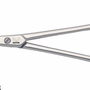 KRETZER ECO 910910 (95910) 4.0&quot; / 10cm - Embroidery / Scherenschnitt / Silhouette Scissors, Curved Blades