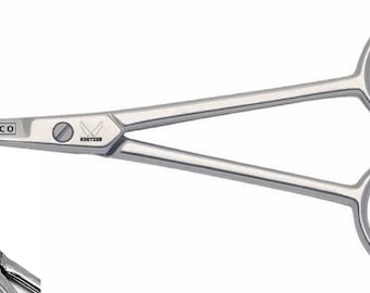 KRETZER ECO 910910 (95910) 4.0" / 10cm - Embroidery / Scherenschnitt / Silhouette Scissors, Curved Blades