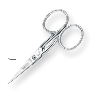 Kretzer Spirale 110510 (10510) (35510)   4.0&quot;/ 10cm - Embroidery / Industry / Weaver’s Scissors ~ Shears, Curved Blades