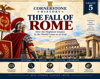 Homeschool History | The Fall of Rome Unit Study | Western Civilization | Grade 5